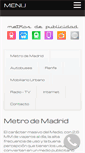 Mobile Screenshot of metrosdepublicidad.es